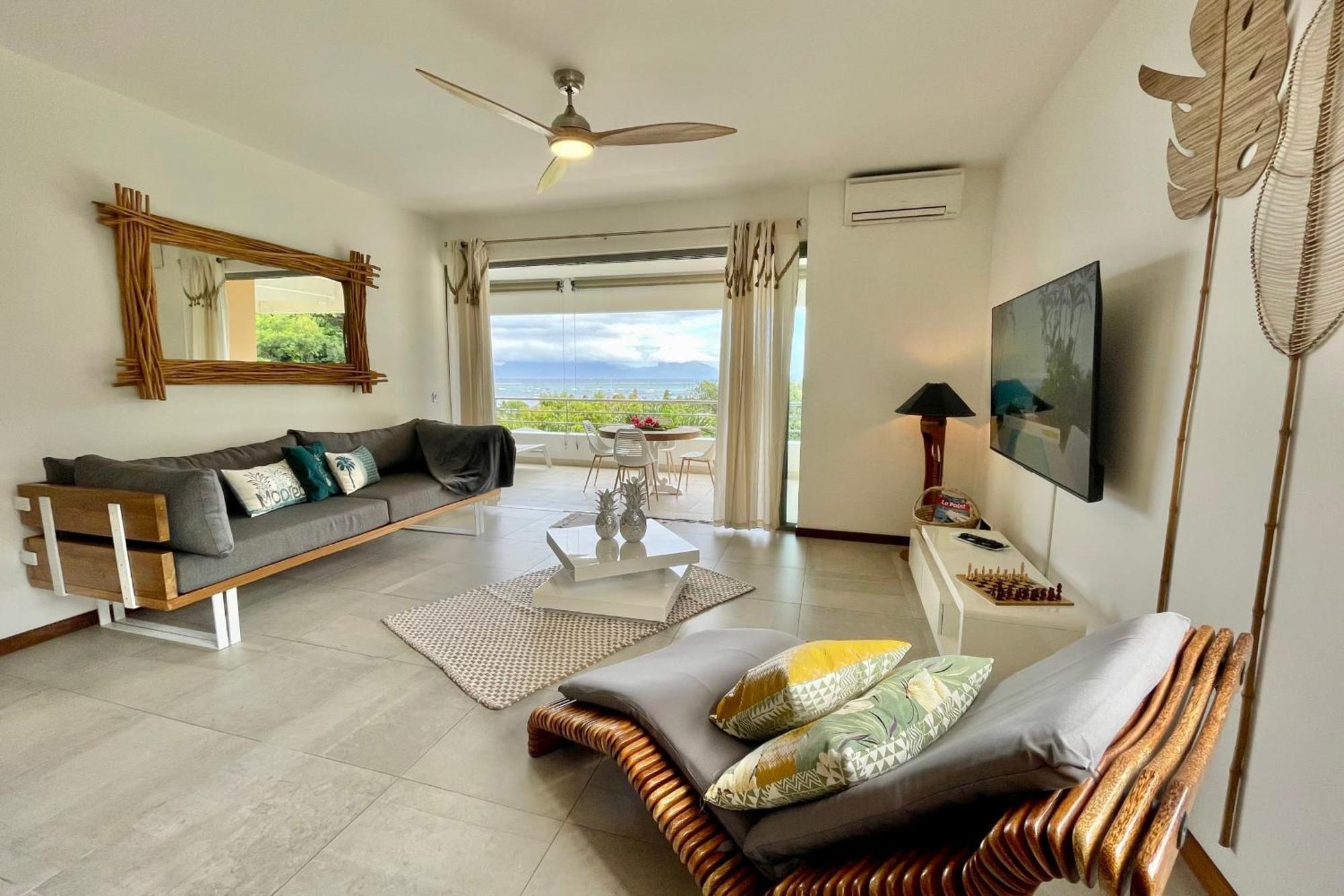 Manuia Luxury Apartment - Tahiti Punaauia -Wi-Fi Netflix Pool & Gym Экстерьер фото